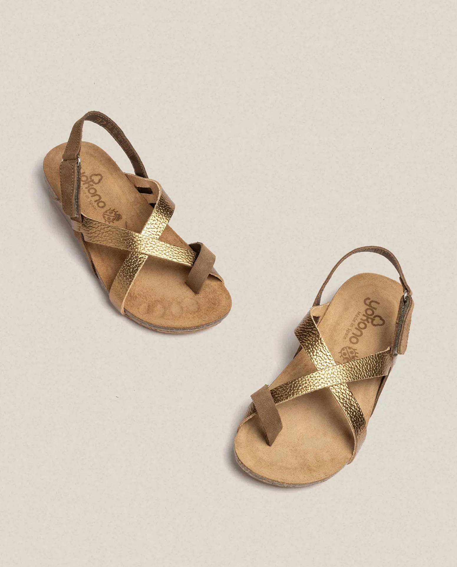 Flat Sandal IBIZA-718 Brown