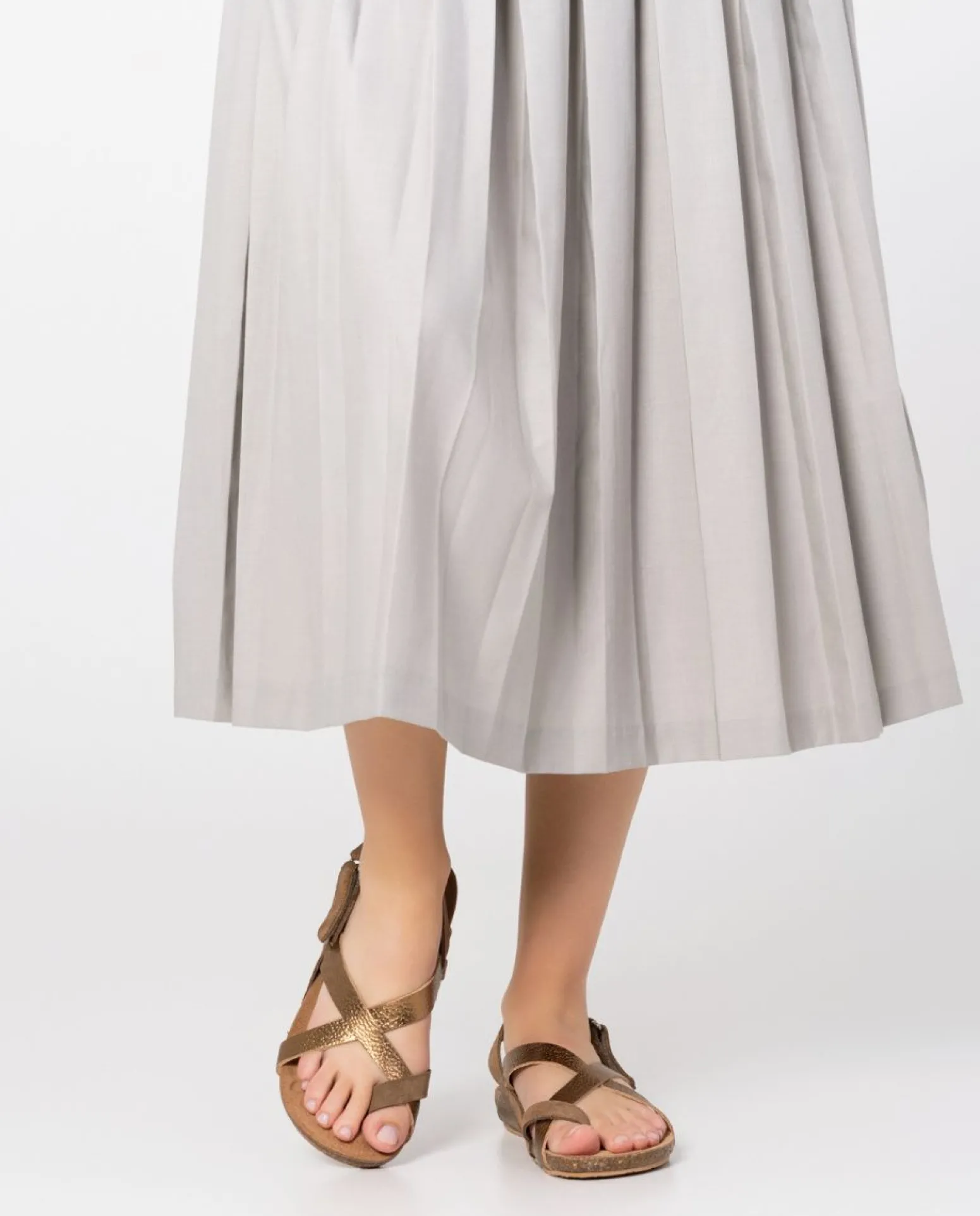 Flat Sandal IBIZA-718 Brown
