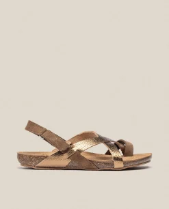 Flat Sandal IBIZA-718 Brown