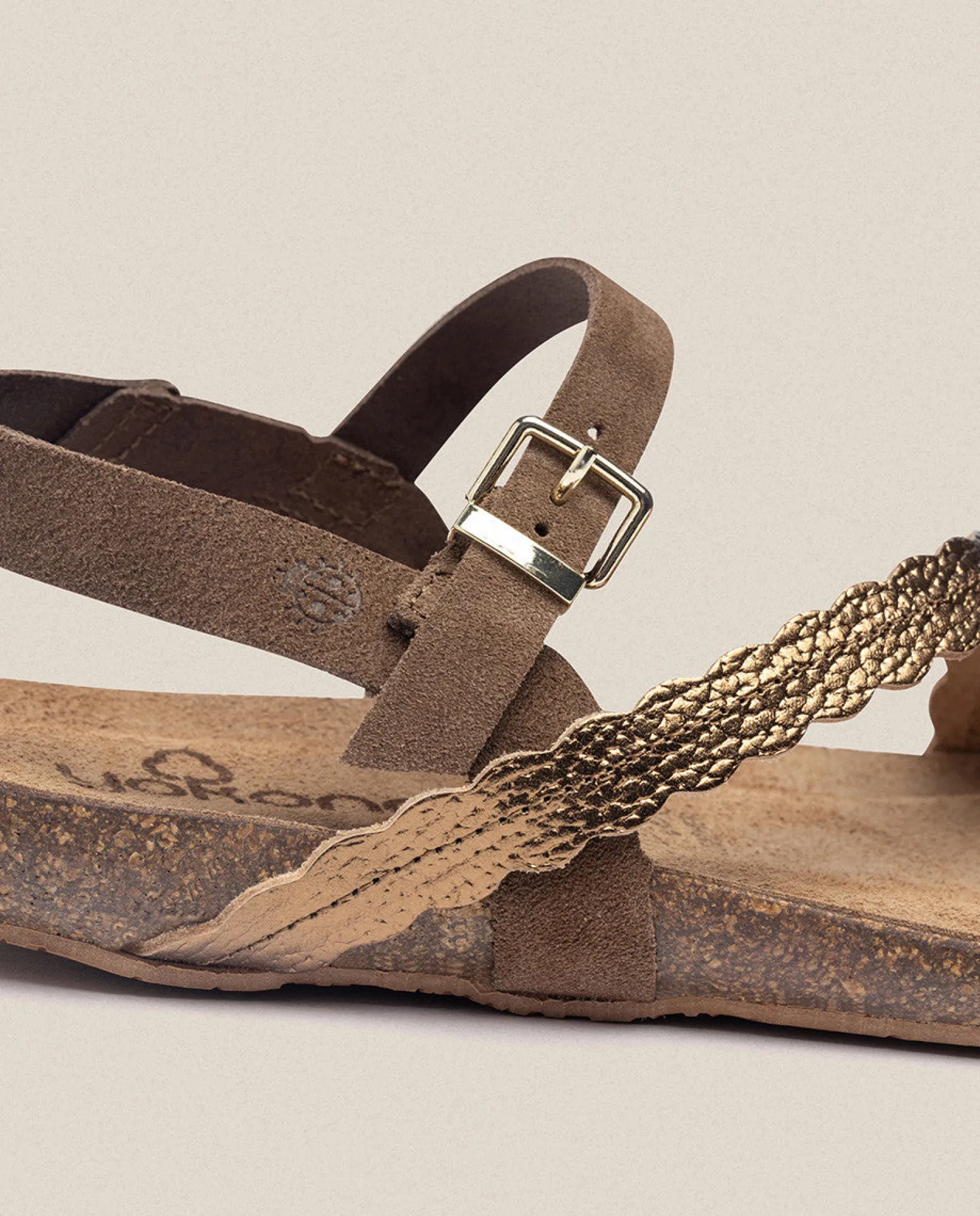 Flat Sandal IBIZA-176 Brown