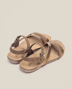 Flat Sandal IBIZA-176 Brown