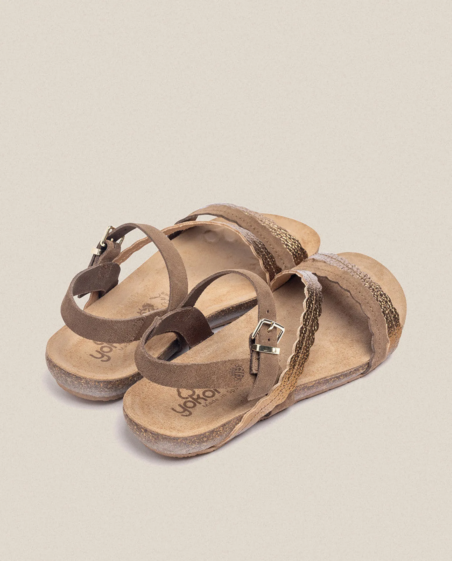Flat Sandal IBIZA-176 Brown