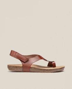 Flat Sandal IBIZA-174 Brown