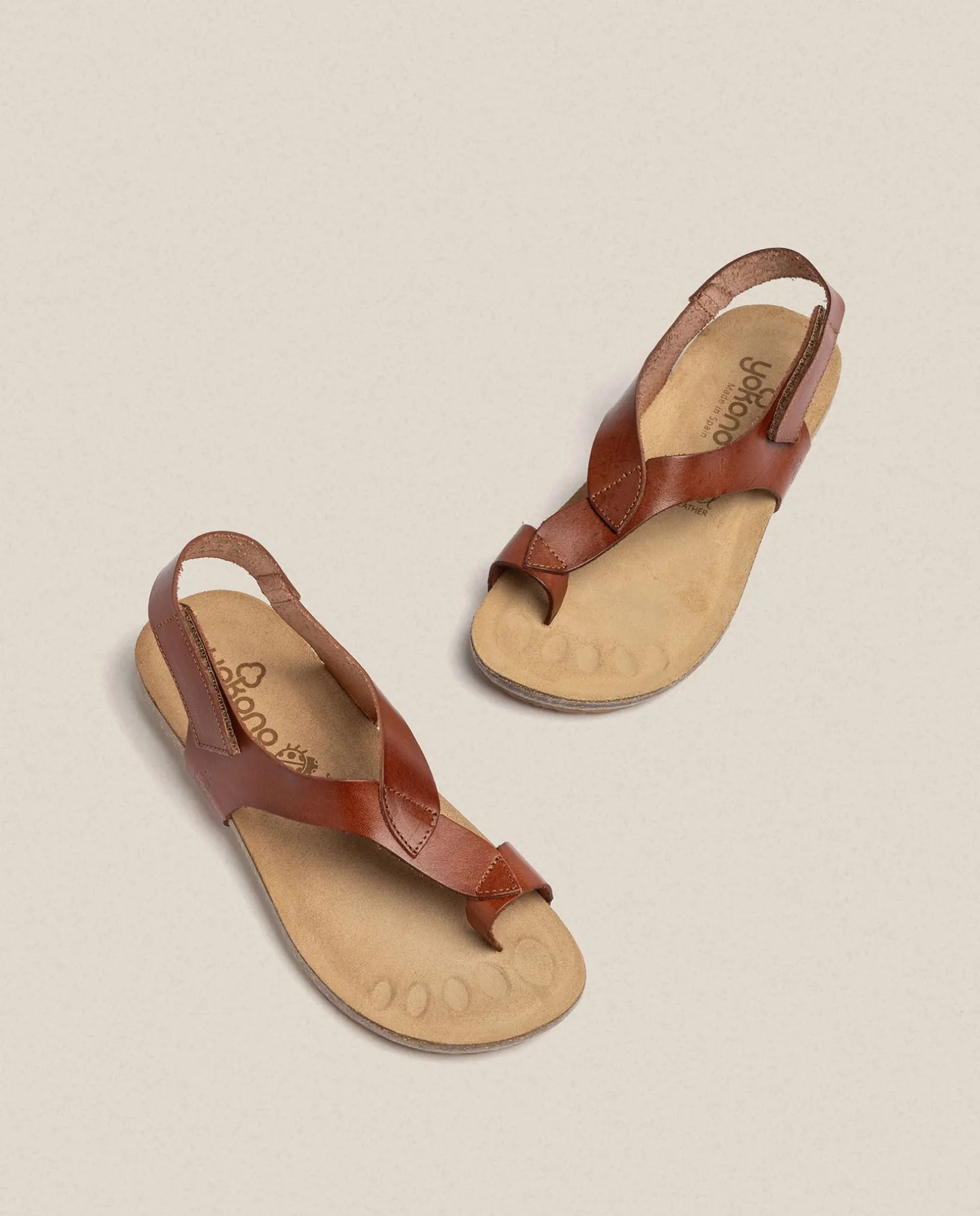 Flat Sandal IBIZA-174 Brown