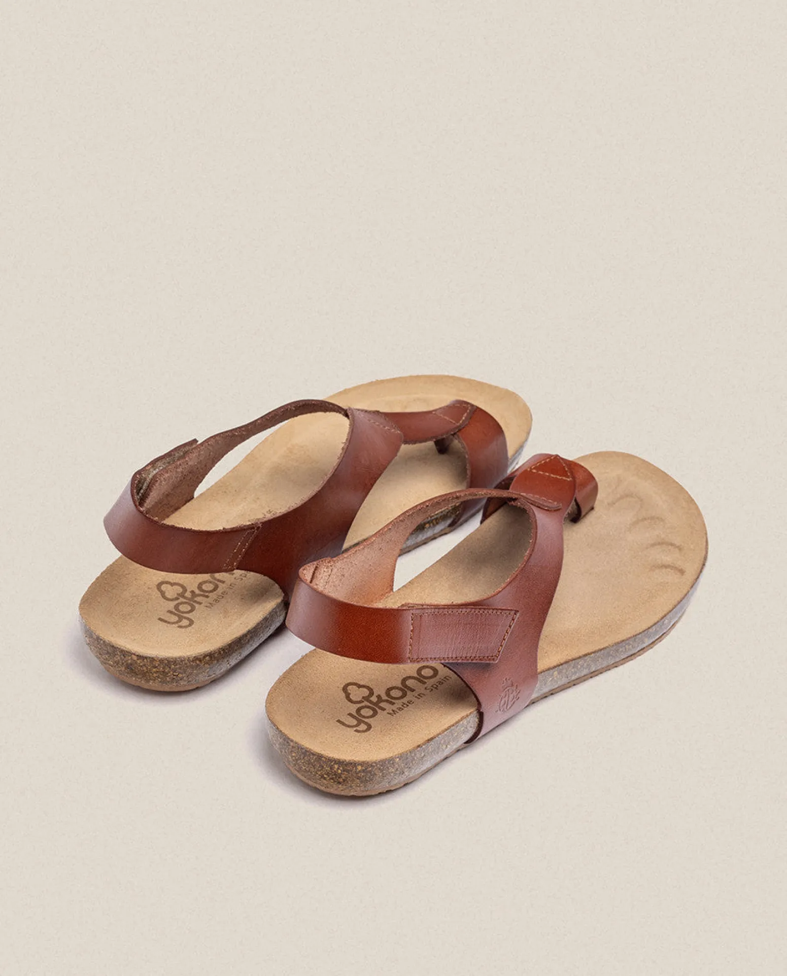 Flat Sandal IBIZA-174 Brown