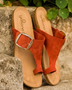 Flat Sandal IBIZA-205 Orange