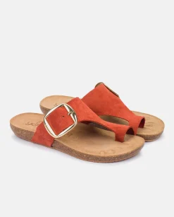 Flat Sandal IBIZA-205 Orange