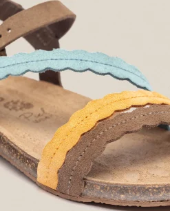 Flat Sandal IBIZA-176 Orange
