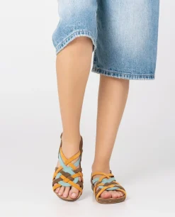 Flat Sandal IBIZA-175 Orange