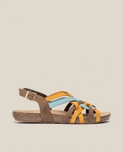 Flat Sandal IBIZA-175 Orange