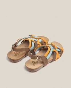 Flat Sandal IBIZA-175 Orange