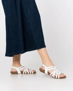 Flat Sandal IBIZA-175 White