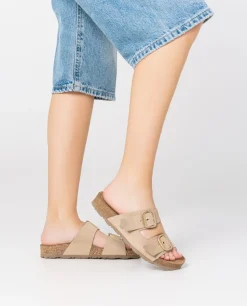 Flat Sandal JERBA-136 Beige