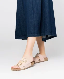 Flat Sandal JERBA-136 Beige