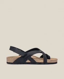 Flat Sandal JERBA-718 Black