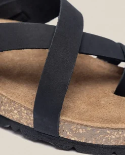 Flat Sandal JERBA-718 Black