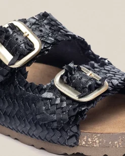 Flat Sandal JERBA-143 Black