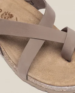 Flat Sandal JERBA-718 Brown