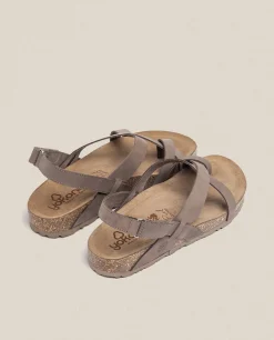 Flat Sandal JERBA-718 Brown