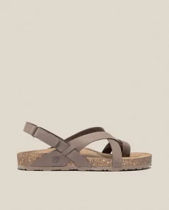 Flat Sandal JERBA-718 Brown