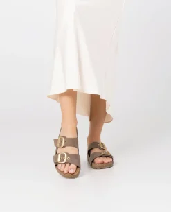 Flat Sandal JERBA-136 Brown