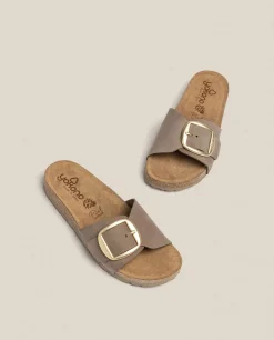 Flat Sandal JERBA-114 Brown