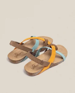 Flat Sandal JERBA-091 Orange