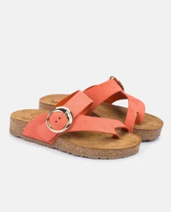 Flat Sandal JERBA-113 Red