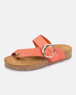 Flat Sandal JERBA-113 Red