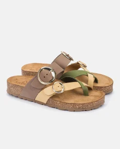 Flat Sandal JERBA-122 Yellow
