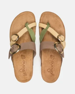 Flat Sandal JERBA-122 Yellow