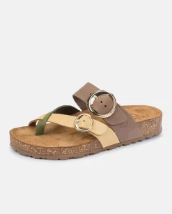 Flat Sandal JERBA-122 Yellow