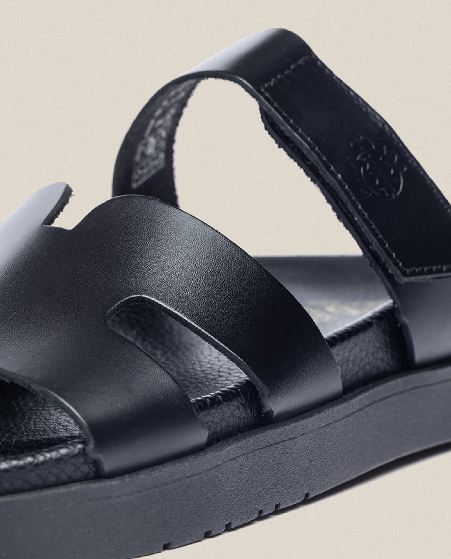 Flat Sandal MORENA-125 Black