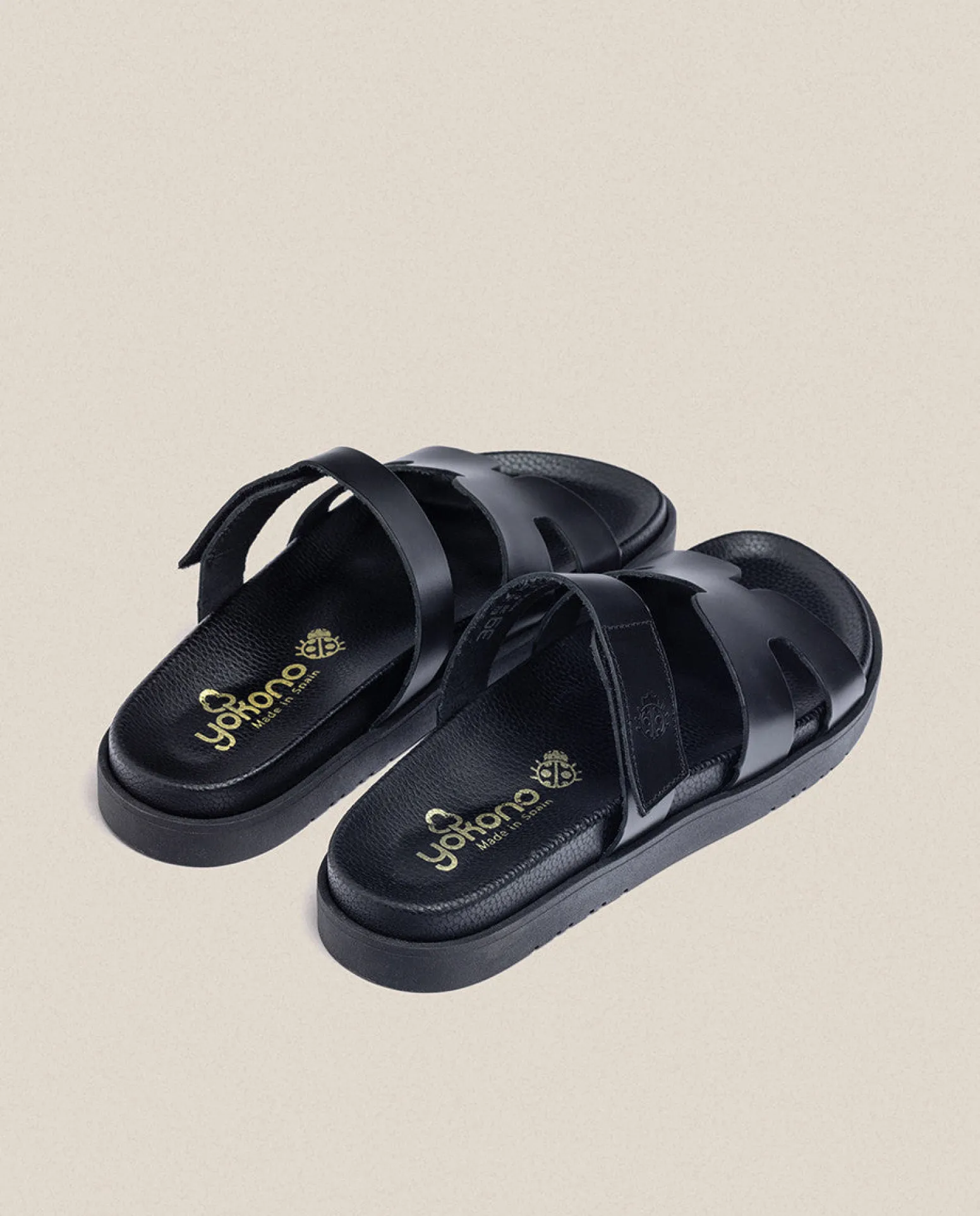 Flat Sandal MORENA-125 Black