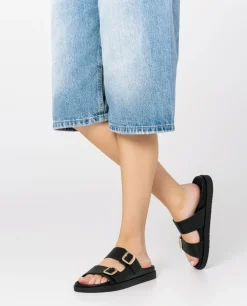 Flat Sandal MORENA-004 Black