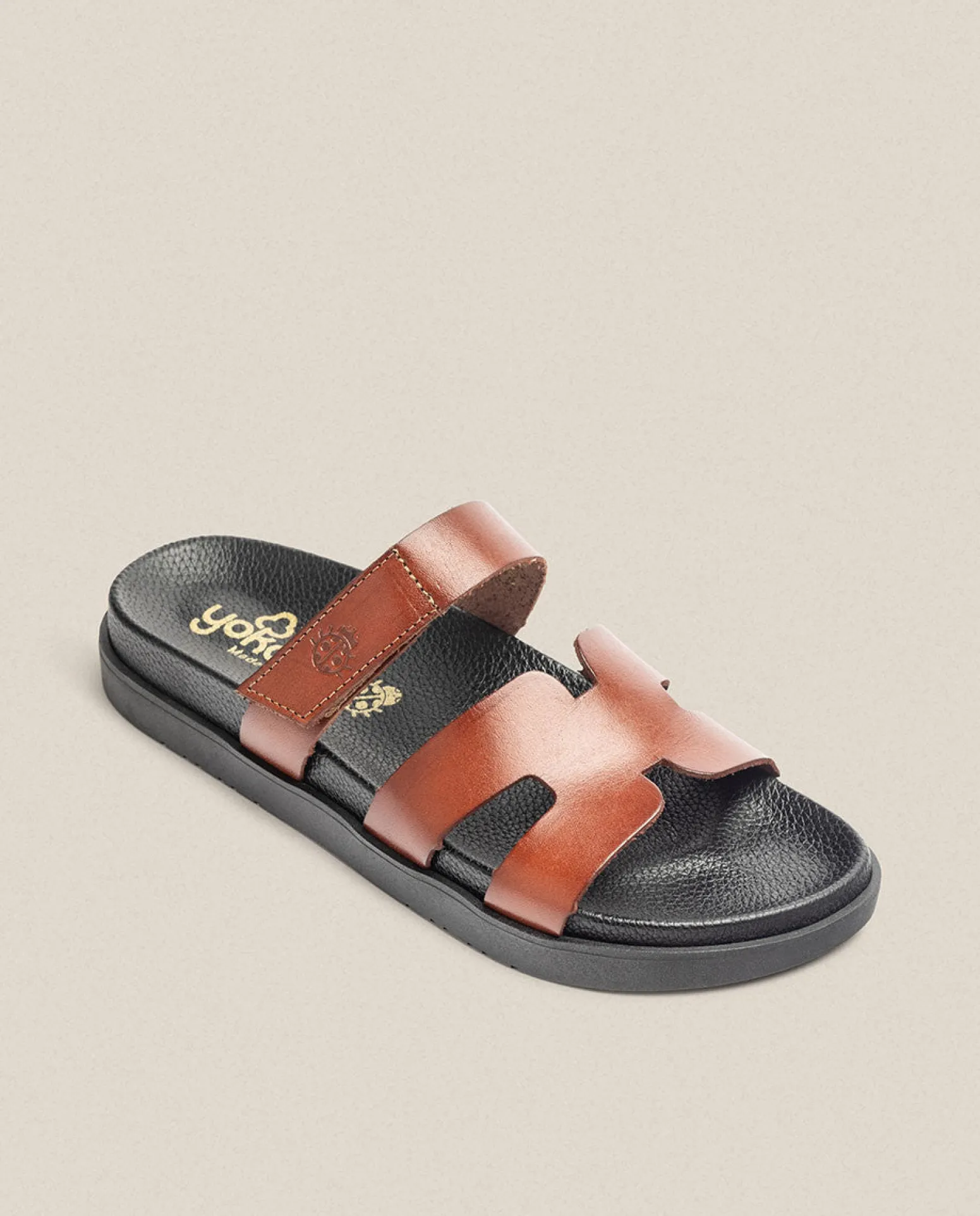 Flat Sandal MORENA-125 Brown