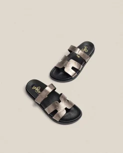 Flat Sandal MORENA-125 Grey