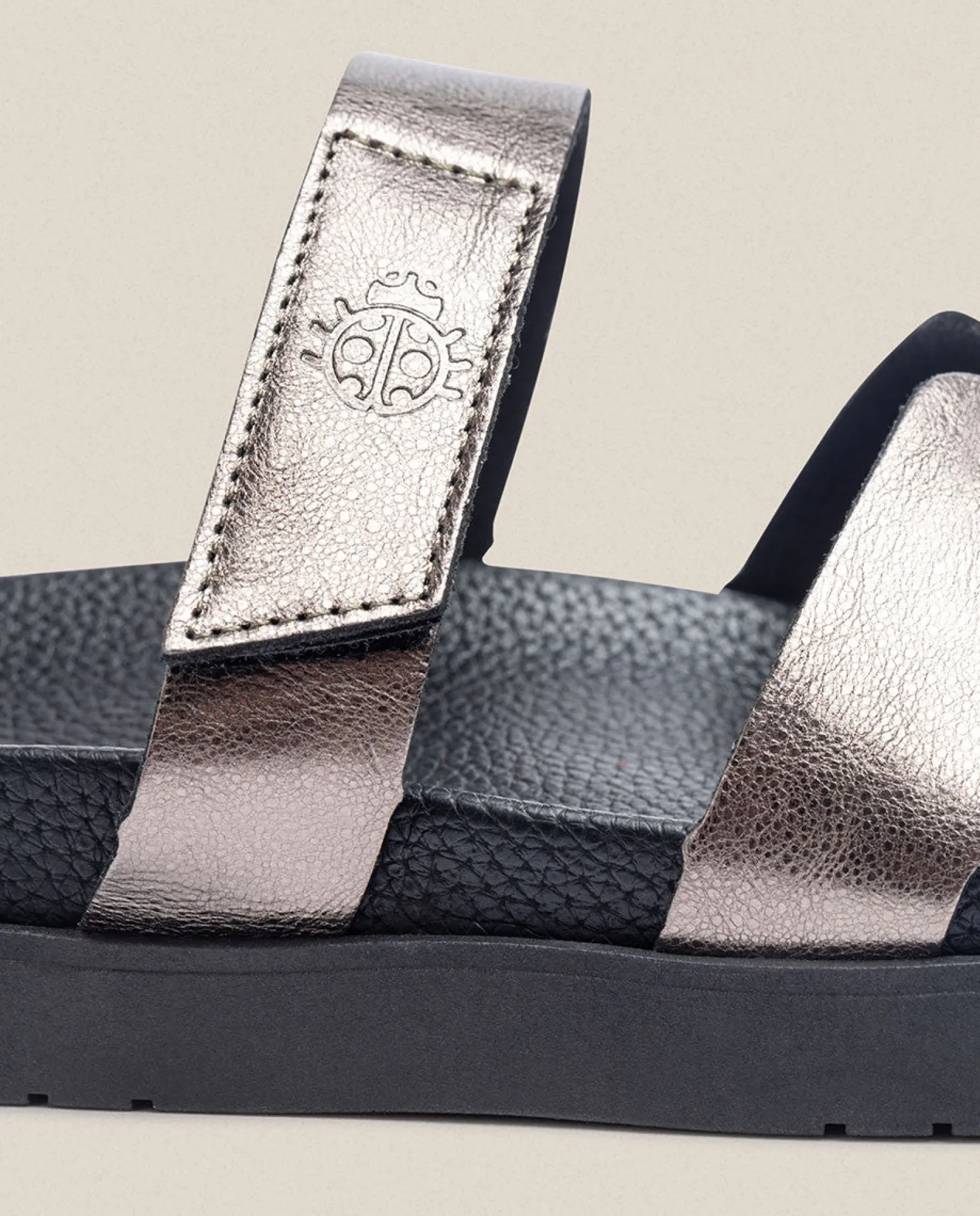Flat Sandal MORENA-125 Grey
