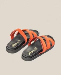 Flat Sandal MORENA-125 Red