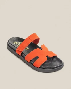Flat Sandal MORENA-125 Red