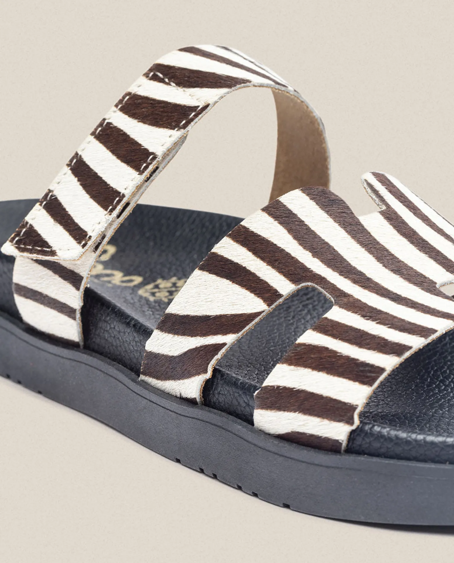 Flat Sandal MORENA-125 Zebra
