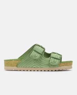 Flat Sandal NOJA-003 Green