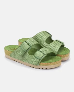 Flat Sandal NOJA-003 Green