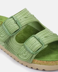 Flat Sandal NOJA-003 Green