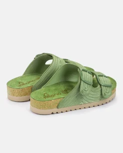 Flat Sandal NOJA-003 Green