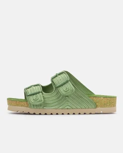 Flat Sandal NOJA-003 Green