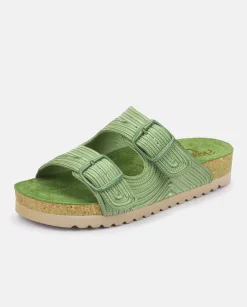 Flat Sandal NOJA-003 Green