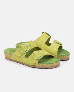 Flat Sandal ROLAN-700 Green