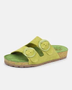 Flat Sandal ROLAN-700 Green