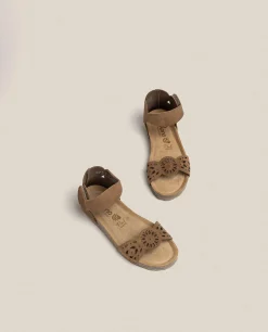 Flat Sandal VILLA-086 Brown